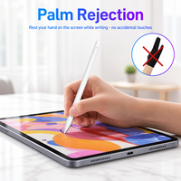 iPad Stylus Pen, pagina-omdraaien, handpalm-afwijzing, kantelgevoeligheid, Bluetooth, vibratiefeedback, magnetisch oplaadbaar, 2018-2026