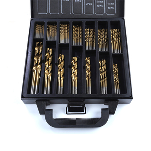 99pc Metric DIN338 Titanium HSS <b>Drill</b> <b>Bit</b> Set Tool Kit Steel Hss M42 Metal <b>Drill</b> <b>Bit</b> Set <b>Box</b> for <b>Drill</b> Steel Metal - Product Image 2