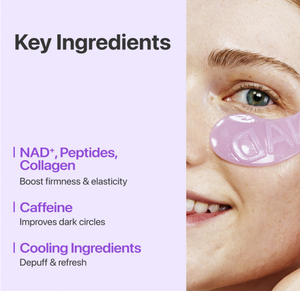 No.9 NAD+ Collagen Under <b>Eye</b> Patches 5EA Korean Anti Aging <b>Eye</b> Mask for Dark Circles Puffiness Fine Lines Care - Product Image 3