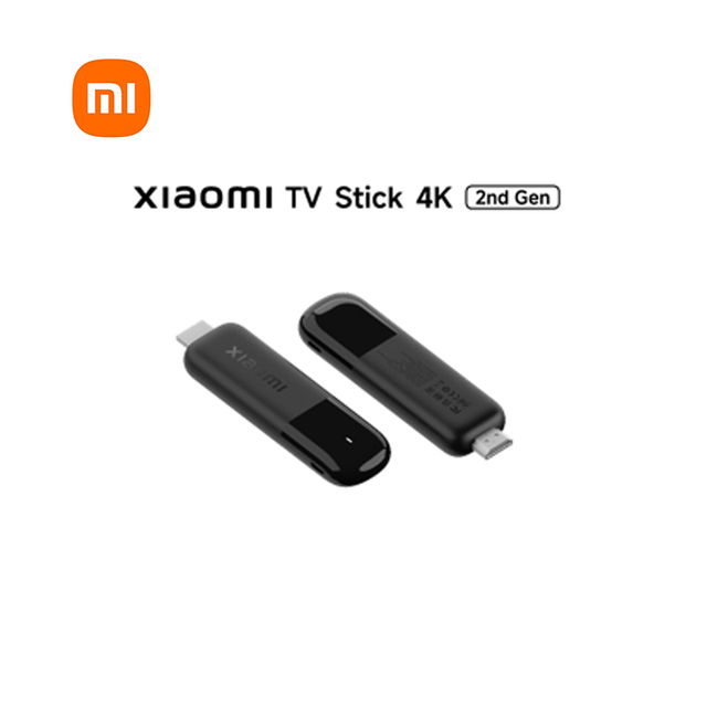 Xiaomi Smart 4K TV Stick (2nd Gen) EU High-Speed for TV OS Wireless Connectivity 2GB RAM Amlogic S905X Processor Dolby Atmos