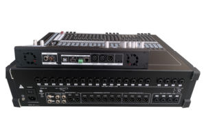 Console de mixage numérique professionnelle XTUGA T-24 à 24 canaux, écran tactile, effets intégrés, enregistrement USB, performance sonore sur scène - Product Image 2