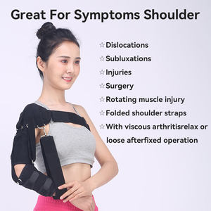 Brassard de rotateur déchiré orthèse de soutien d'épaule de compression disloquée pour l'épaule de récupération - Product Image 6