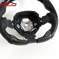 Volant en fibre de carbone haute performance avec voyant de changement de vitesse LED OBD pour Lamborghini Aventador, design personnalisé