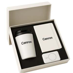 Customized Leather A5 <b>Notebook</b> Vacuum Tumbler Corporate Gift <b>Set</b> for Business Recognition-Christmas Promotional Gift Made China - Product Image 1