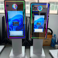 Machine Photobooth Portable Compatible avec Impression en Libre-Service et Télécommande pour Mariages et Anniversaires