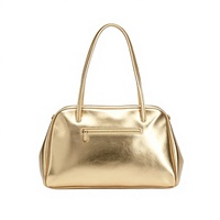 Nouveau Sac à Main Femme Tendance 2026 Grande Capacité, Sacs à Bandoulière Décontractés en Cuir PU Métallisé pour Dames