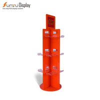 Conception personnalisée Présentoir de sol en acrylique POP Support rotatif pour présentoir de comptoir de magasin de détail