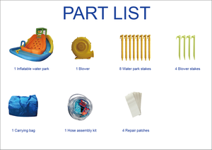 Bouncer Trượt Nước Bơm Hơi Cho Trẻ Em - Product Image 4