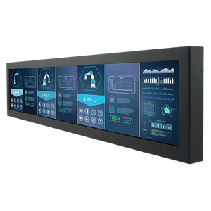 Écran LCD intelligent pour étiquette de prix, barre étirée pour étagère de magasin d'alimentation, 23,1 pouces, 28 pouces, 37 pouces, 43,8 pouces, 49 pouces - Product Image 2