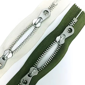 Nhà Máy hengda tùy chỉnh hai cách dây kéo bằng đồng chất lượng tốt nhất dây kéo kim loại dây kéo đôi #10 - Product Image 4