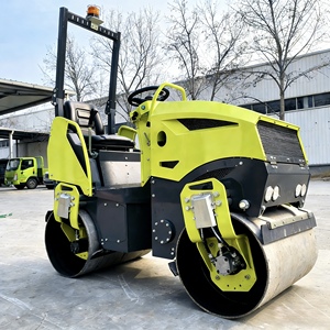 รถบดอัดสั่นสะเทือนแบบนั่งขับ 1.5 ตัน แบบดรัมคู่ ระบบไฮดรอลิกเต็มรูปแบบ - Product Image 2