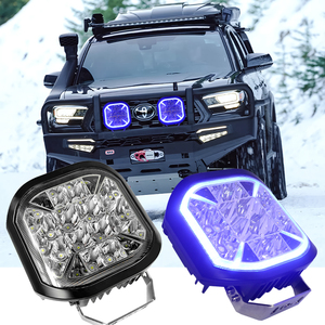 8 pulgadas <span class=keywords><strong>Cube</strong></span> Pods RGB DRL <span class=keywords><strong>4x4</strong></span> Off Faros antiniebla para camión ATV UTV - Product Image 1