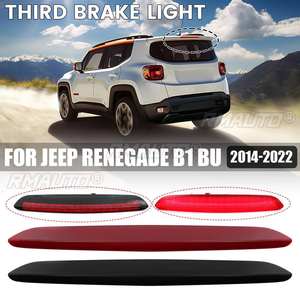 Feu Stop Additionnel Supérieur à LED Rouge pour Voiture, Troisième Feu Stop Monté Haut pour Jeep Renegade B1 BU 2014-2022 - Product Image 1