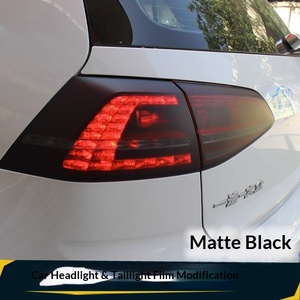 Film de protection pour phares et feux arrière de voiture, brillant, mat, givré, changeant de couleur, assombrissant, protection des lampes, noir samouraï - Product Image 3