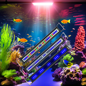 <span class=keywords><strong>Lampe</strong></span> à <span class=keywords><strong>LED</strong></span> intelligente 30W 30-<span class=keywords><strong>120CM</strong></span> Lumières <span class=keywords><strong>LED</strong></span> d'<span class=keywords><strong>aquarium</strong></span> compatibles avec l'<span class=keywords><strong>aquarium</strong></span> 120-130CM pour une utilisation en <span class=keywords><strong>aquarium</strong></span> - Product Image 6