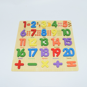 Holz Montessori Spielzeug Puzzle <span class=keywords><strong>Board</strong></span> Kinder Lernspiel zeug Alphabet Puzzle Baby Holz spielzeug Puzzle - Product Image 5