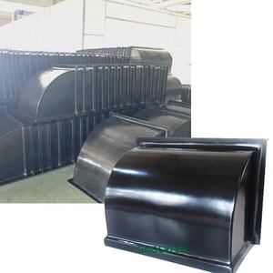 벽 산 공기 인레트 섬유유리 벽 팬 두건 가혹한 날씨 및 가혹한 바람에 대하여 날씨 두건! - Product Image 3