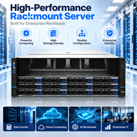 Server GPU 4U Enterprise dengan Catu Daya Hot Swap, Manajemen IPMI, dan Desain Ekspansi Fleksibel