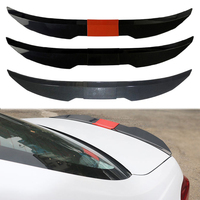 Nouveau Spoiler de Coffre Arrière Universel 3 Segments en ABS pour Voiture, Déflecteur de Décoration Aile de Canard, Vente Chaude 2026