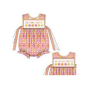 Ensemble de maillot de bain pour fille, manches longues, motif rouge, style actif, vente en gros pour enfants, référence S0728 - Product Image 6