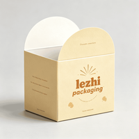 Boîtes d'emballage en papier recyclable pour donuts, mochis et desserts, idéales pour la vente en gros – Boîtes individuelles pour donuts et pains