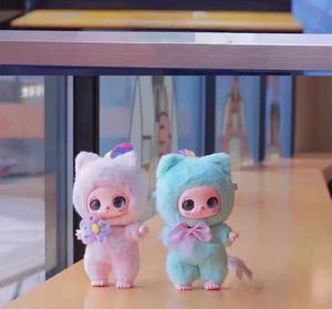 Hot Bán 100% Ban Đầu 8 cái/hộp Liilas May Mắn Mèo V1 Loạt Vinyl Sang Trọng Mù Hộp Đáng Yêu Trang Trí Treo Móc Khóa Búp Bê - Product Image 4