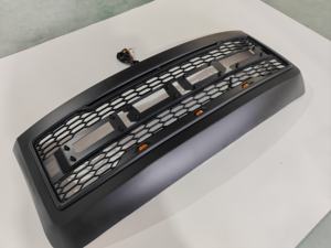 LEADWAY Noir mat pour F350 2008-2010, calandre de camion de style <span class=keywords><strong>Raptor</strong></span> avec barre LED, nouveau plastique ABS - Product Image 5