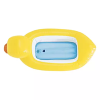Baignoire gonflable de haute qualité pour bébé, canard jaune Portable pour bébé, Mini piscine à Air pour enfants