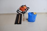 Equipo de Perforación Agrícola, Perforadora de Suelo Portátil, Ligera, de Mochila, para Muestreo de Suelo y Perforación Profunda