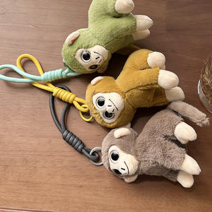 Pequeño lindo muñeco <span class=keywords><strong>de</strong></span> peluche mono colgante <span class=keywords><strong>llavero</strong></span> mochila decoración juguete <span class=keywords><strong>de</strong></span> peluche - Product Image 5