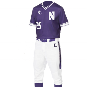 Ensemble d'uniformes de baseball sublimés de qualité supérieure, maillot et vêtements personnalisables - Product Image 3
