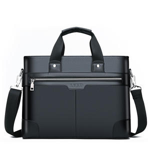 New <b>Men</b>’s Business Briefcase PU 14 Inch <b>Laptop</b> <b>Bag</b> for Work Shoulder Crossbody Messenger <b>Bag</b> for Business Office - Product Image 5