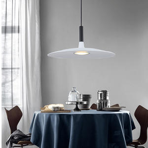 Lampe suspendue LED moderne nordique en métal pour salon, salle à manger, éclairage de plafond intérieur, lustre - Product Image 3