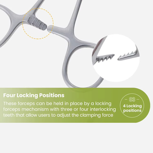 ملقط منحني طويل من الفولاذ المقاوم للصدأ RTI-FC07B مقاس 7 بوصات لإزالة الخطافات، ملقط طبي للصيد بسعر المصنع - Product Image 5