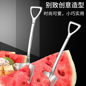 Stainless Steel Ice Cream Spoon Shovel 304 Food Safe For Dessert Serving - Product Image 4