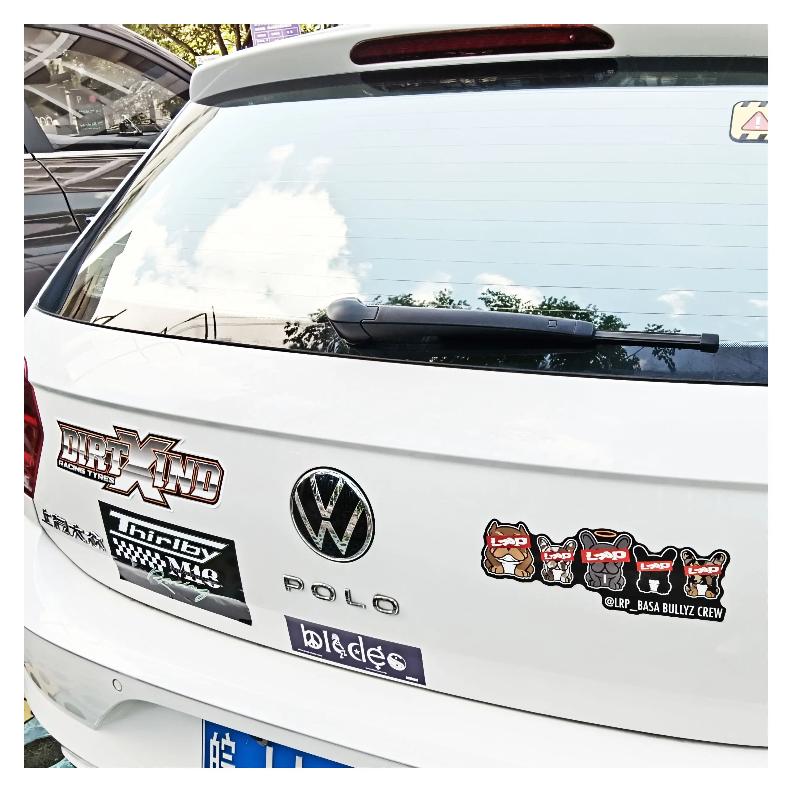 Weatherproof Car Stickers Window Vinyl Decals Baby On Board Decor Decal Bumper Sticker For Car
