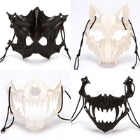 Halloween cos animal horreur accessoires secondaires masque dragon dieu féroce tigre masque
