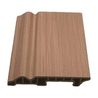 Plinthe décorative en bois naturel grainé MT100, étanche, ignifuge classe B1, grade E0, pour murs de villas de luxe et salons