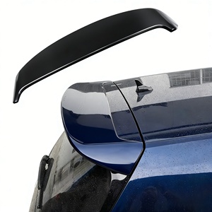 Pour Volkswagen Golf 7 2014-2018 : Aileron arrière, diffuseur de pare-chocs, aileron de coffre en ABS – Pièces automobiles - Product Image 5