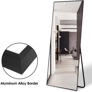 Espejo de Pared Grande de Cuerpo Entero con Marco de Aluminio Dorado, Decorativo y Moderno para Vestidor, Venta al Por Mayor - Product Image 3