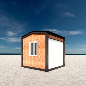 Portatile 3*3m prefabbricata per casa con contenitore a camera singola Ready-Made porta porta Flat Pack case prefabbricate pannello Sandwich <span class=keywords><strong>in</strong></span> <span class=keywords><strong>acciaio</strong></span> - Product Image 1