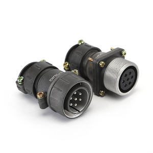 מחבר כבל עגול עמיד למים 7 פינים מחברים חשמליים לרכב 967650-1 - Product Image 1