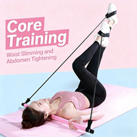 Bâton de fitness multifonctionnel réglable en acier inoxydable durable pour Pilates, Yoga, musculation et entraînement corporel