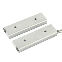 Interrupteur de contact magnétique pour porte roulante Sentek BSD-3022 certifié CE avec capteur à lame, portée de détection de 66 mm, matériau ABS