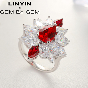 Hot bán 18K vàng Pigeon máu <span class=keywords><strong>Ruby</strong></span> Nhẫn 2ct đá quý tự nhiên đồ trang sức Mỹ với giấy chứng nhận nhà sản xuất cho tiệc cưới - Product Image 5