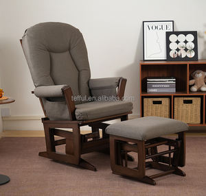 Fauteuil à bascule moderne pour salon, avec mouvement de balancement fluide, idéal pour l'allaitement des bébés (vente en gros) - Product Image 2