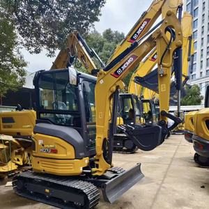 รถขุดขนาดเล็ก XCMG XE27U แบบไม่มีส่วนท้ายยื่นออกมา น้ำหนัก 2.7 ตัน ระบบไฮดรอลิก เหมาะสำหรับงานจัดสวน งานก่อสร้างในพื้นที่แคบในเมือง - Product Image 1