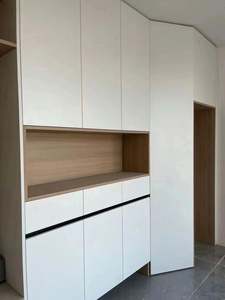 Customized Size Modern <b>Shoe</b> Cabinet <b>for</b> Home or Hotel Eco-Friendly Solid Wood with Contemporary Design Entrance Furniture - Product Image 2