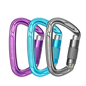 Muestra gratis ligero personalizado Mini mosquetón de escalada multiherramienta colorido bloqueo automático aleación senderismo minería <span class=keywords><strong>25</strong></span> <span class=keywords><strong>Kn</strong></span> - Product Image 2