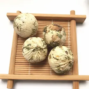 Proveedor de té floreciente orgánico chino Té de bola de flores de crisantemo OEM